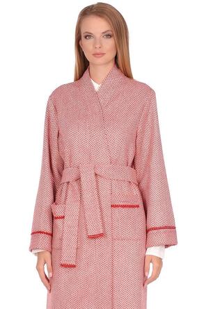 Пальто кимоно tri-18102 цвет красный