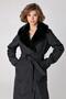 Пальто с эко-мехом DW-23303, цвет черный, фото 3