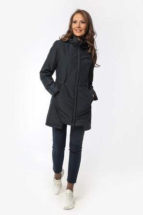 Женская куртка DW-22112, цвет темно-синий, вид 2