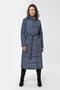Женское стеганое пальто DW-22317, цвет серо-синий, фото 01