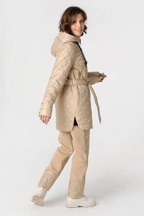 Куртка женская DW-23331, цвет бежевый, фото 2