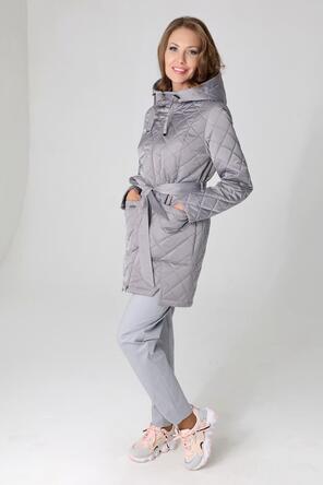 Куртка стеганая женская DW-24124, цвет серый, фото 3