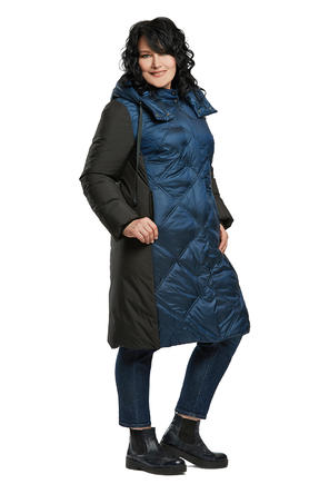 Зимнее пальто Филиция, цвет синий
