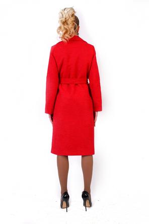 Пальто-халат tri-18007 цвет красный