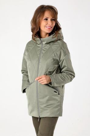 Куртка с капюшоном DW-23121, фирма Dizzyway, цвет оливковый, фото 3