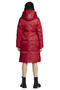 Зимнее пальто с капюшоном Димма артикул 2119 цвет красный vid 3