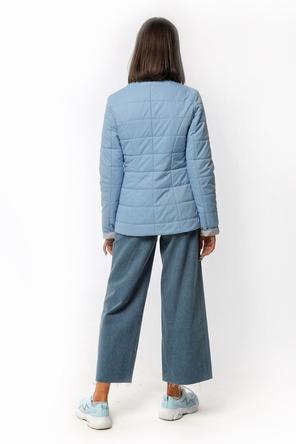 Женская куртка DW-22115 цвет голубой, вид 2