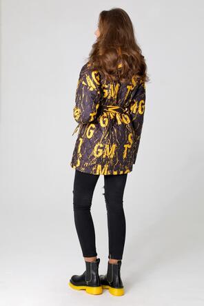 Женская куртка DW-24117, цвет желтый, фото 2
