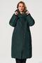Зимнее пальто с капюшоном Алассио Димма артикул 2410 цвет темно зеленый, фото 2