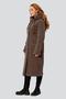 Демисезонное пальто с капюшоном Капитолина, DIMMA Studio, цвет коричневый, фото 2