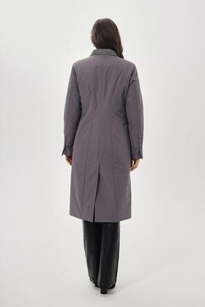 Пальто Скарлет, цвет серо-фиолетовый, фото 2