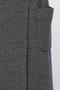Трикотажное пальто с капюшоном артикул VLL-0618  цвет серый