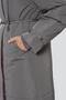Демисезонное пальто с капюшоном Беатриз, DIMMA Studio, цвет серый темный, фото 5
