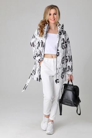 Женская куртка DW-24117, цвет белый , фото 3