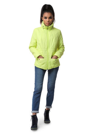 Куртка женская 21137, цвет лайм, фото 1