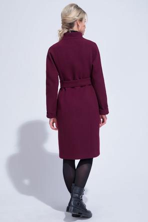Женское бордовое пальто Electra Style