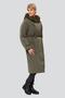 Демисезонное пальто с капюшоном Беатриз, DIMMA Studio, цвет хаки, фото 2