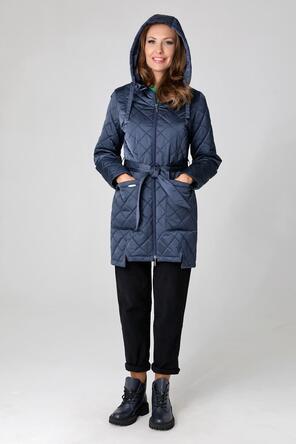 Куртка стеганая женская DW-24124, цвет темно-синий, фото 2