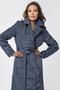 Женское стеганое пальто DW-22317, цвет серо-синий, фото 04
