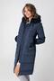 Зимнее пальто женское DW-23412 цвет темно-синий, фото 3
