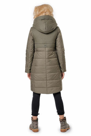 Женское зимнее пальто Оделис Dizzyway, цвет хаки