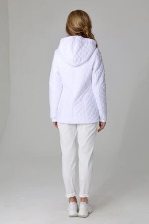 Куртка утепленная DW-24119, цвет белый, фото 2