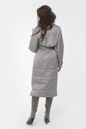 Женское стеганое пальто DW-22308, цвет серый, фото 02