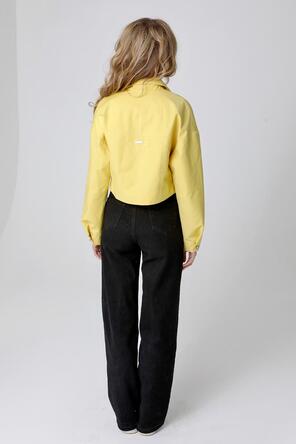 Хлопковый жакет-куртка арт. DW-24123, цвет желтый DIZZYWAY, фото 2