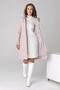 Зимнее пальто женское DW-23412 цвет серо-розовый, фото 5