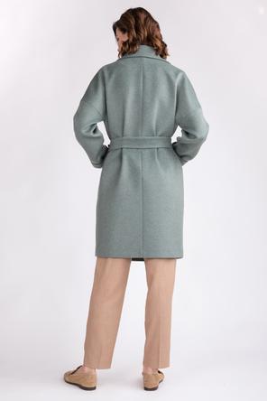 Пальто женское арт. ES-4-8023/11 , Электрастайл , цвет серо-зеленый, вид 3