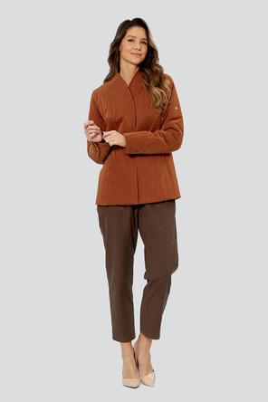 Стеганная куртка Тотси, D'imma Fashion, цвет коричневый, вид 1