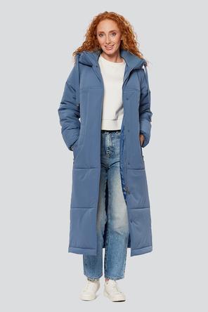 Зимнее пальто с капюшоном Атесса Димма