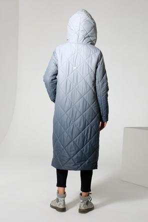 Стеганое зимнее пальто DW-22406, цвет серый, сторона 3
