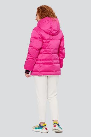 Зимняя куртка с капюшоном Аврора, артикул 2311 цвет фуксия, vid 3