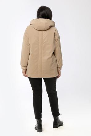 Женская куртка DW-22119, цвет бежевый, фото 2
