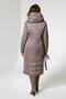 Зимнее женское пальто DW-22405, цвет серо коричневый, вид 4