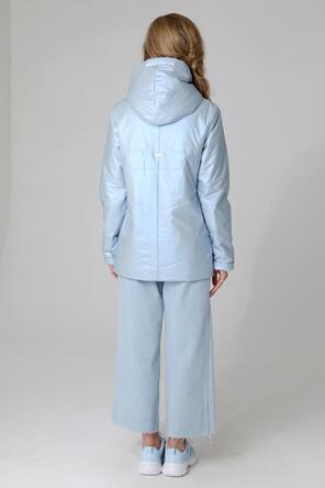 Женская куртка стеганая DW-24116, цвет голубой, foto 3