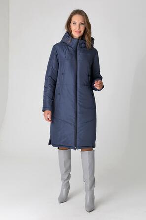 Женское зимнее пальто DW-23410 цвет темно-синий, foto 1