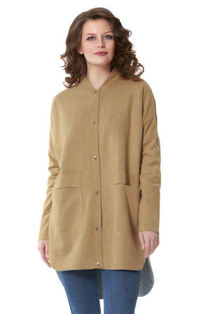 Женское пальто берни, цвет бежевый