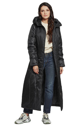 Женское зимние пальто Фортоле цвет черный, фото 2