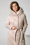 Зимнее женское пальто DW-22405, цвет бежевый, вид 2