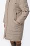 Зимнее пальто женское DW-21425 цвет бежевый, фото 4