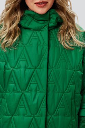Утепленный плащ Молли, арт: DI-2354, бренд Димма, цвет ярко-зеленый, фото 4