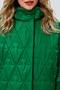 Утепленный плащ Молли, арт: DI-2354, бренд Димма, цвет ярко-зеленый, фото 4