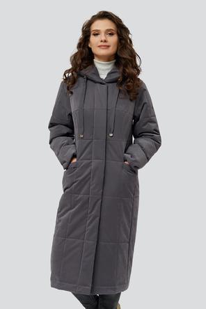 Демисезонное пальто с капюшоном Капитолина, DIMMA Studio, цвет серый, фото 3