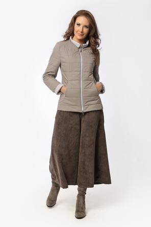 Женская куртка DW-22115 цвет бежевый, вид 1