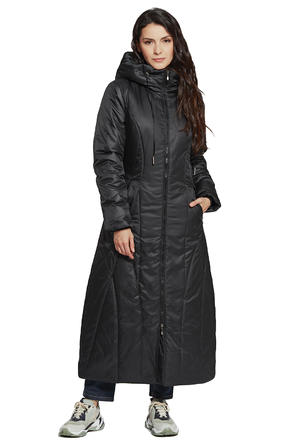 Женское зимние пальто Фортоле цвет черный, фото 1