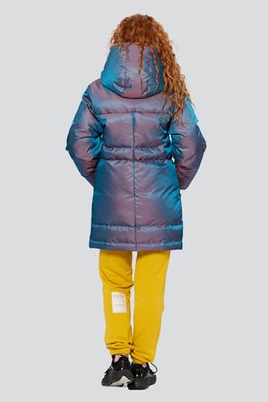 Зимний пуховик Дасти, DIMMA Fashion, цвет сиреневый, фото 2