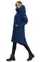 Пальто зимнее арт 2113 Dimma цвет синий, фото 2