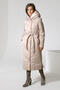 Зимнее женское пальто DW-22405, цвет бежевый, вид 1